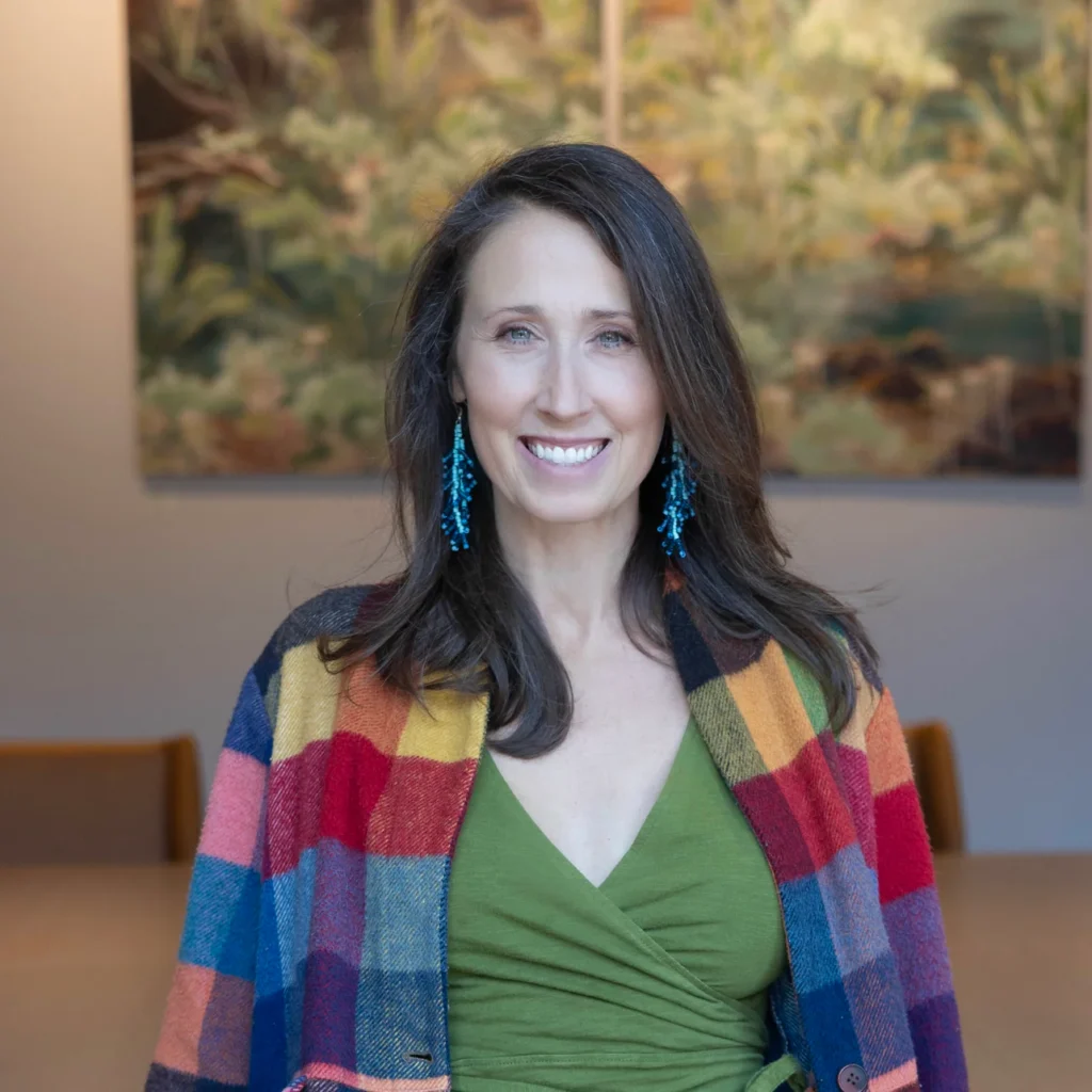 Nature-inspired custom mural by Chatt Hills artist Morgan Boszilkov