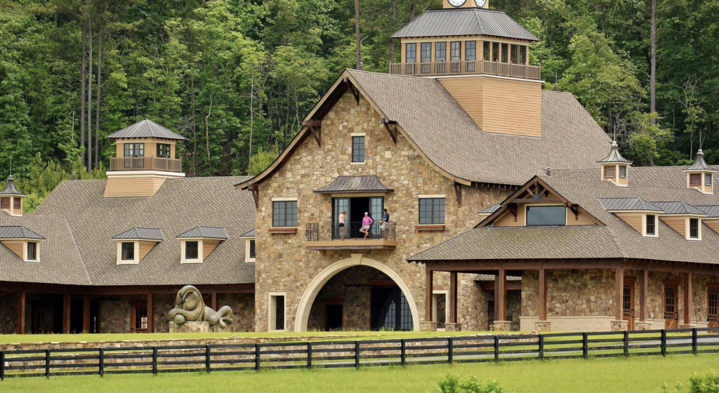 HorseMansion at Bouckaert Farm in Chattahoochee Hills, Georgia, a premier equestrian event venue
