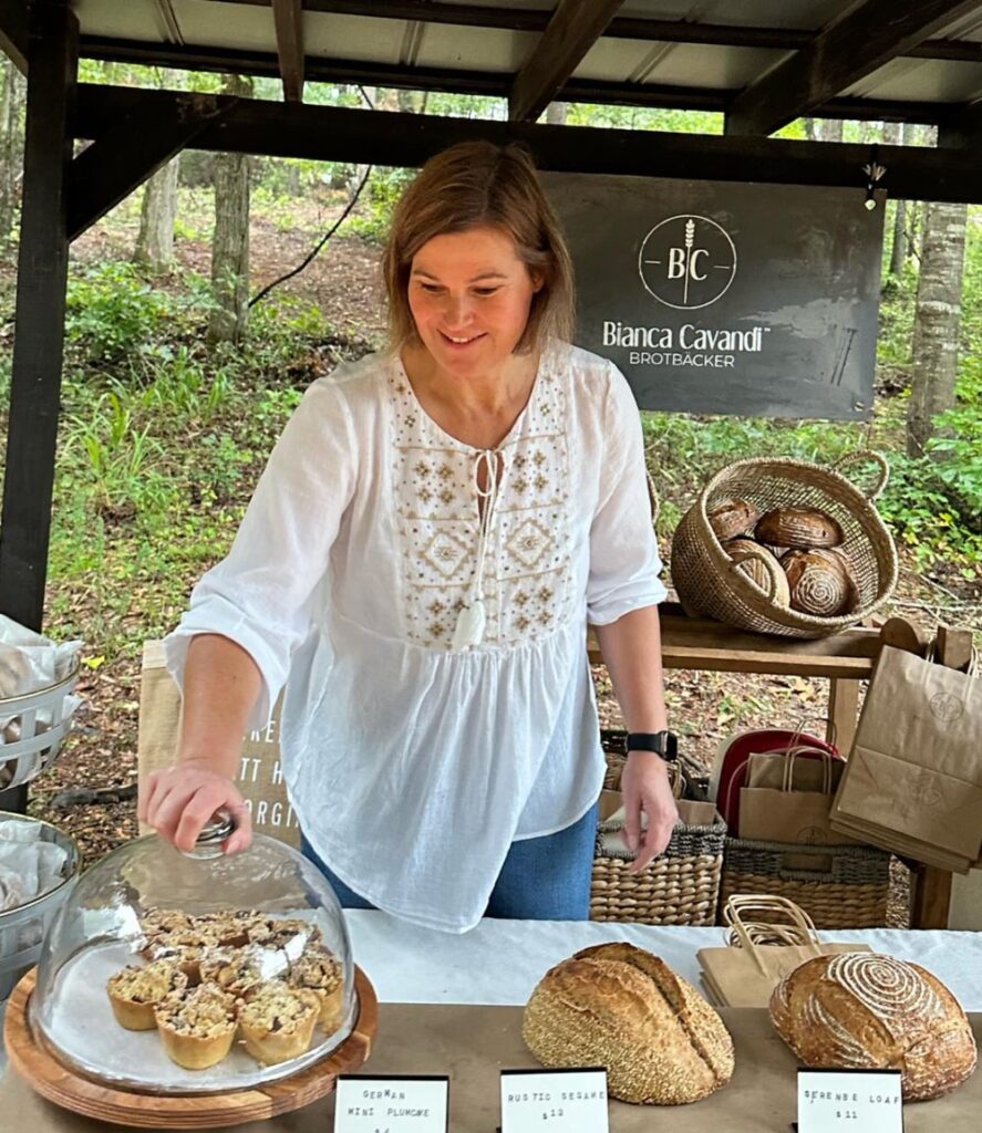 artisan sourdough bread in Serenbe by Bianca Cavandi